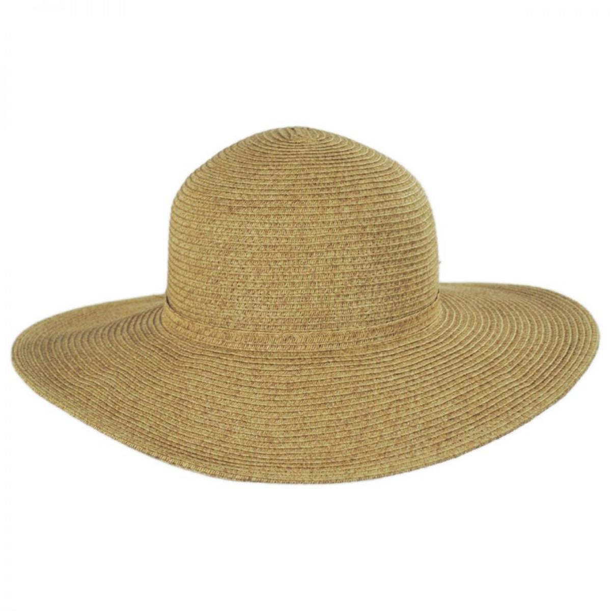 sur la tete | Brighton Toyo Straw Sun Hat | 104203 | front | TOAST