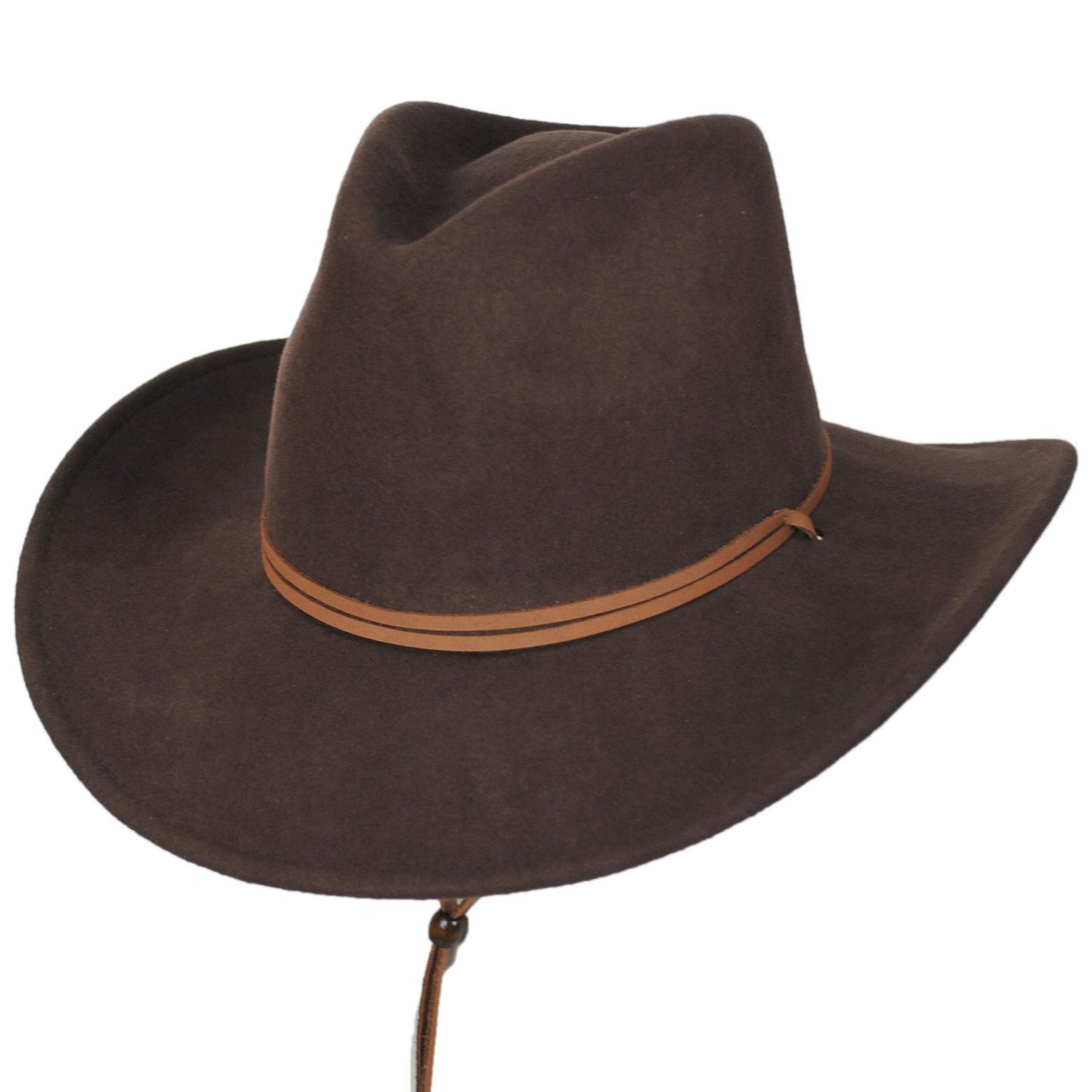 Bailey Western | Joe Eder Crushable Wool LiteFelt Earflap Western Hat | 130142 | lead | SERPENT