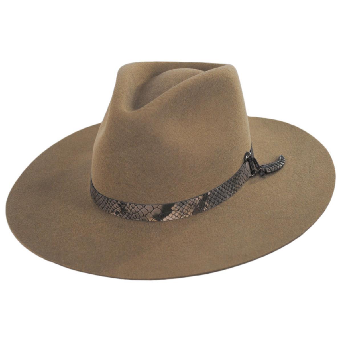 Biltmore | V.C. Mad Rattle Wool Felt Rancher Hat | 130275 | lead | FAWN