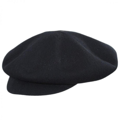 Kangol | Tropic Halifax Newsboy Cap | 160852 | lead | BLACK