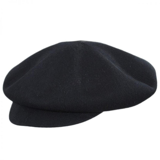 Kangol | Tropic Halifax Newsboy Cap | 160852 | lead | BLACK