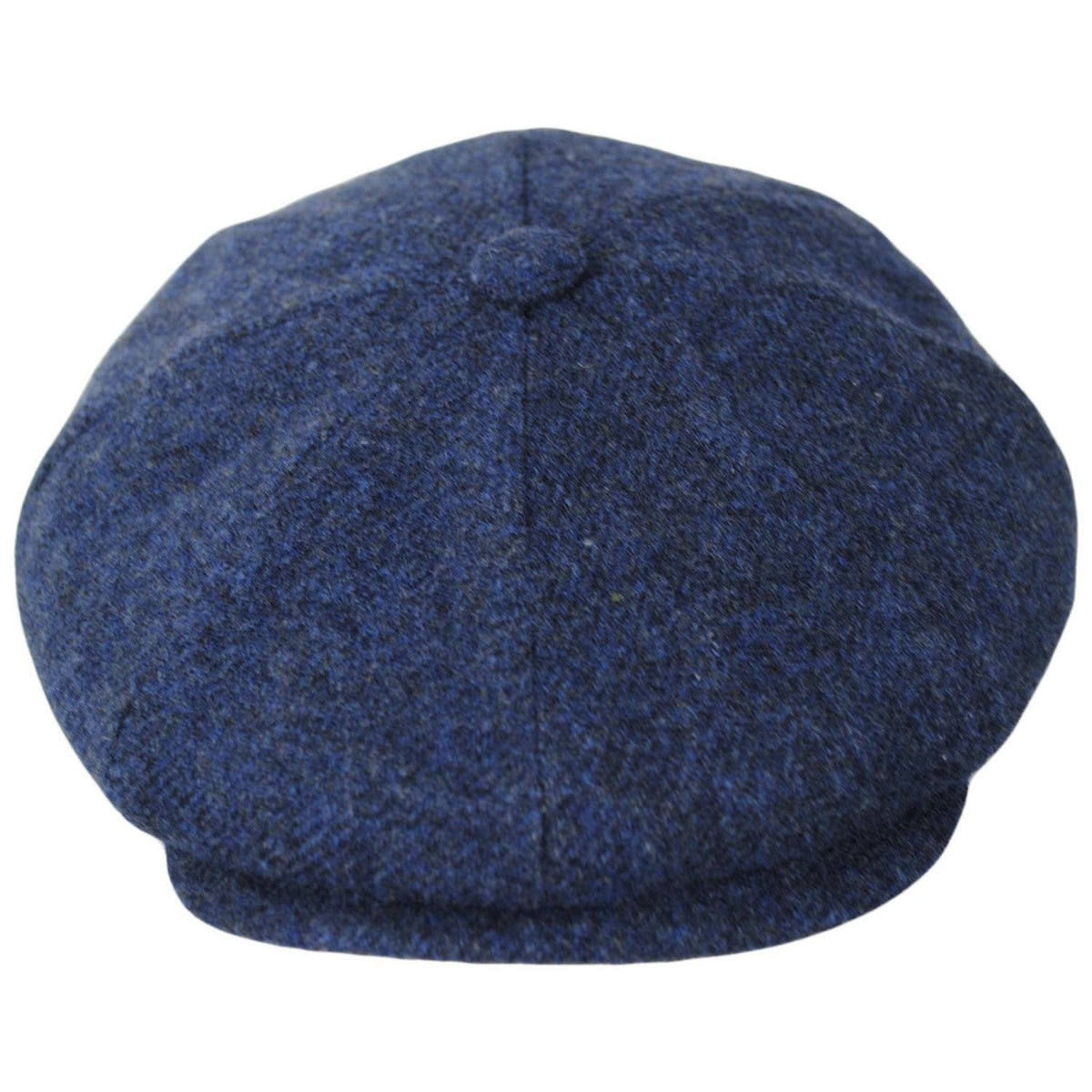 Bailey 1922 | Ciro Shetland Wool Newsboy Cap | 167241 | front | BLUE