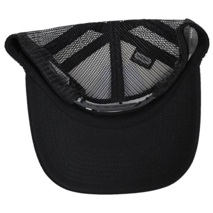 BRIXTON HATS | Ranching Club Mesh Trucker Snapback Baseball Cap | 201886 | under | BLACK/OFF WHITE