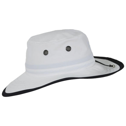 Dorfman Pacific | Jetty Supplex Booney Hat | 400230 | profile | WHITE
