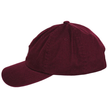 Kangol | Washed Cotton Strapback Baseball Cap Dad Hat - Fall Colors | 201173FW | profile | CORDOVAN