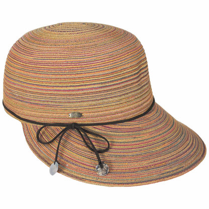 Scala | Teodora Poly Braid Facesaver Cap | 101567 | profile | SPICE