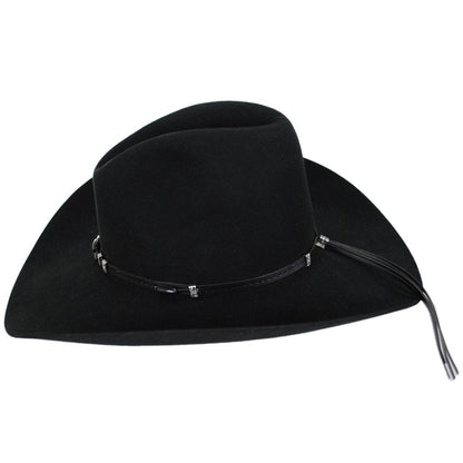 Resistol | Cisco Wool Felt Western Hat | 130648 | profile | BLACK