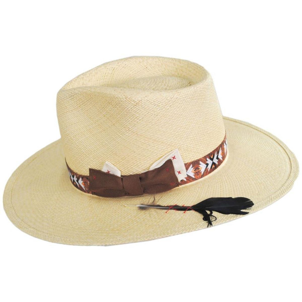 Foss Hat Foss Panama Straw Fedora Hat – Village Hat Shop