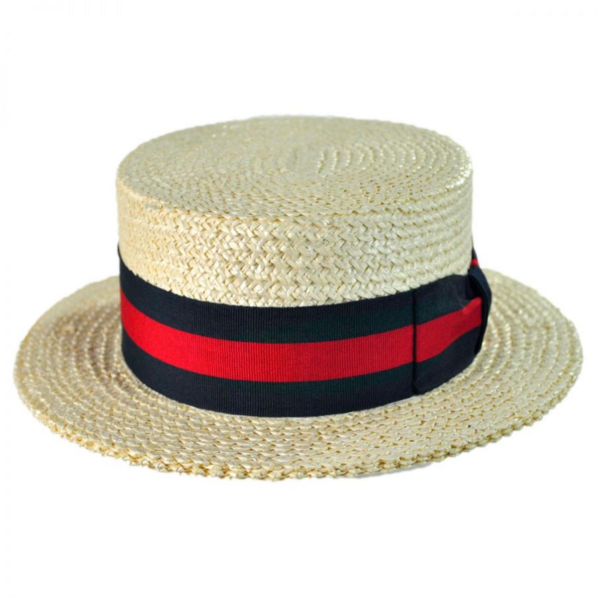 Capas Headwear | Italian Straw Skimmer Hat | 192050 | front | NATURAL