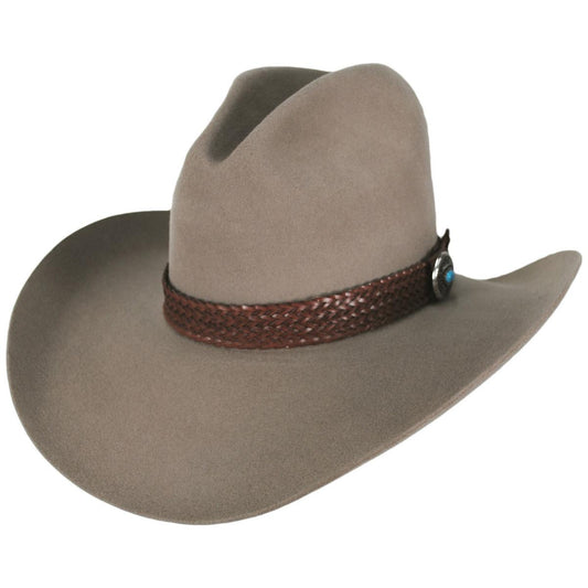 Bailey Western | Jutland Wool Felt Gus Western Hat | 133303 | lead | TAUPE GREY