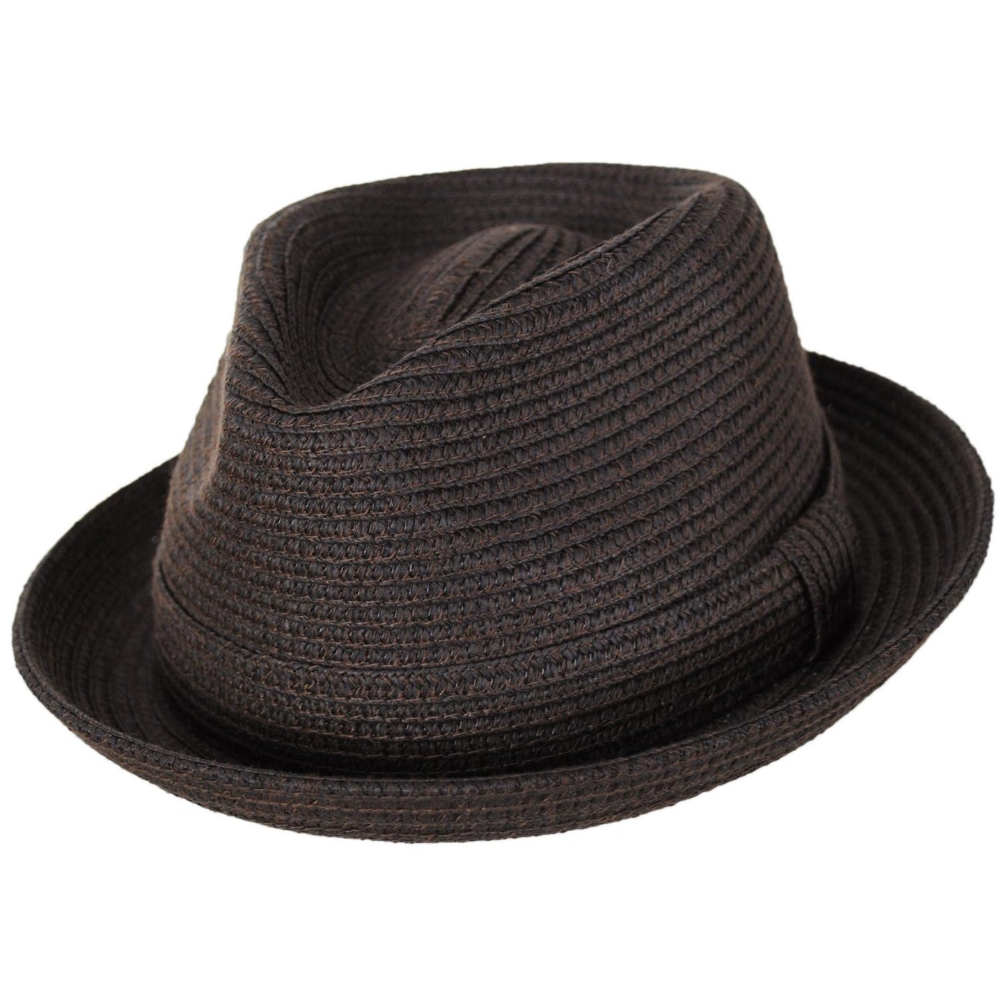 Bailey 1922 | Billy Braided Toyo Straw Fedora Hat - Classic Colors | 127843 | lead | ESPRESSO
