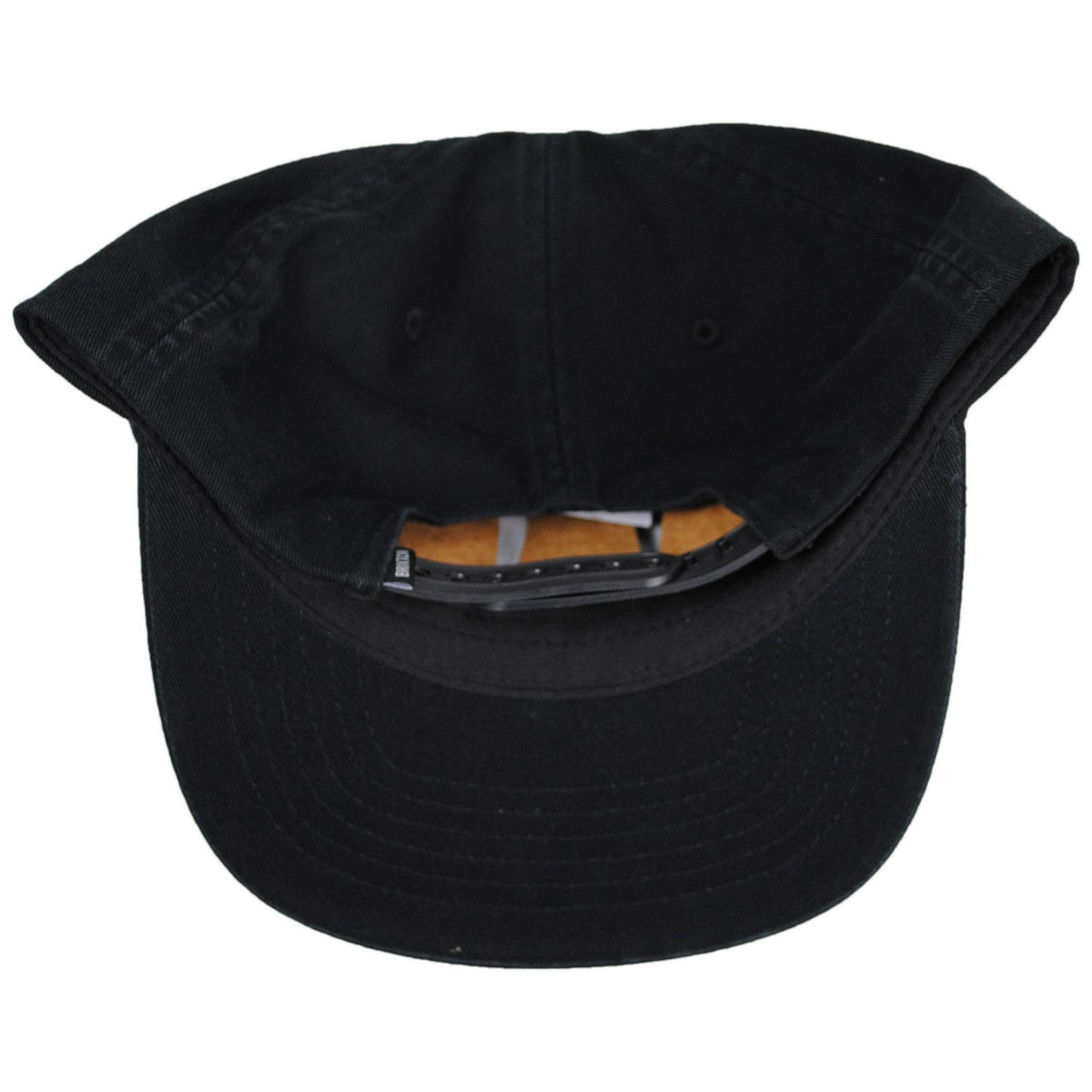 BRIXTON HATS | Trademark Cotton Snapback Baseball Cap | 201732 | under | BLACK