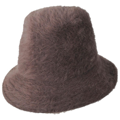 Kangol | Furgora Maverick Fedora Hat | 140513 | lead | BROWN