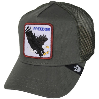 Goorin Bros | Freedom Mesh Trucker Snapback Baseball Cap | 200488 | lead | MOSS