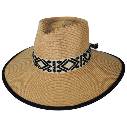 Jeanne Simmons | Peyote Toyo Straw Rancher Fedora Hat | 101701 | lead | TAN