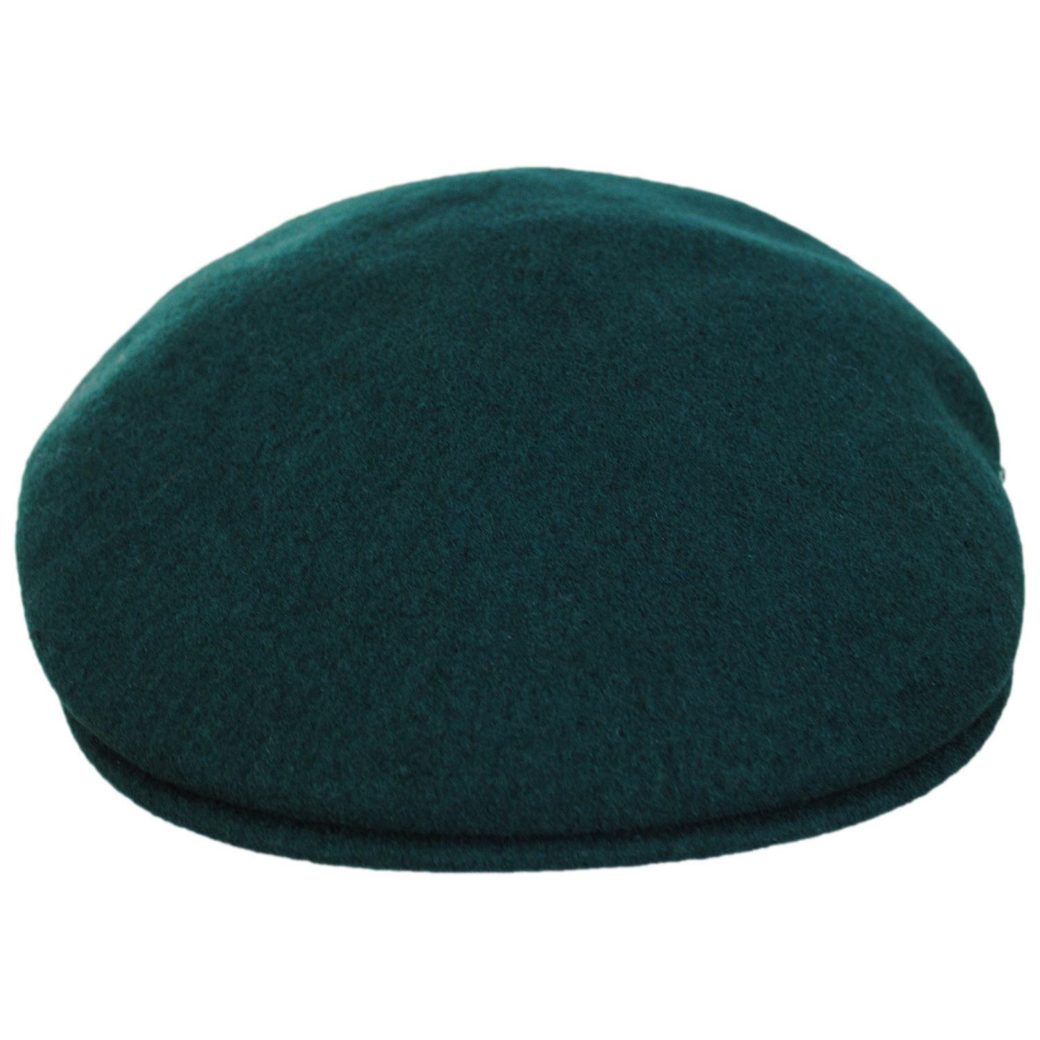 Kangol | Fashion Wool 504 Ivy Cap - Winter | 160817AW25 | front | DEEP EMERALD