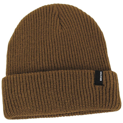 BRIXTON HATS | Heist Knit Beanie Hat | 502706 | lead | COPPER