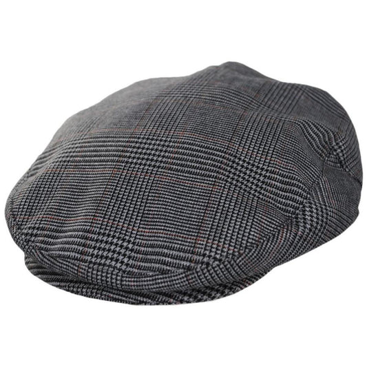 Bigalli | Glen Plaid Ivy Cap | 161809 | lead | GREY