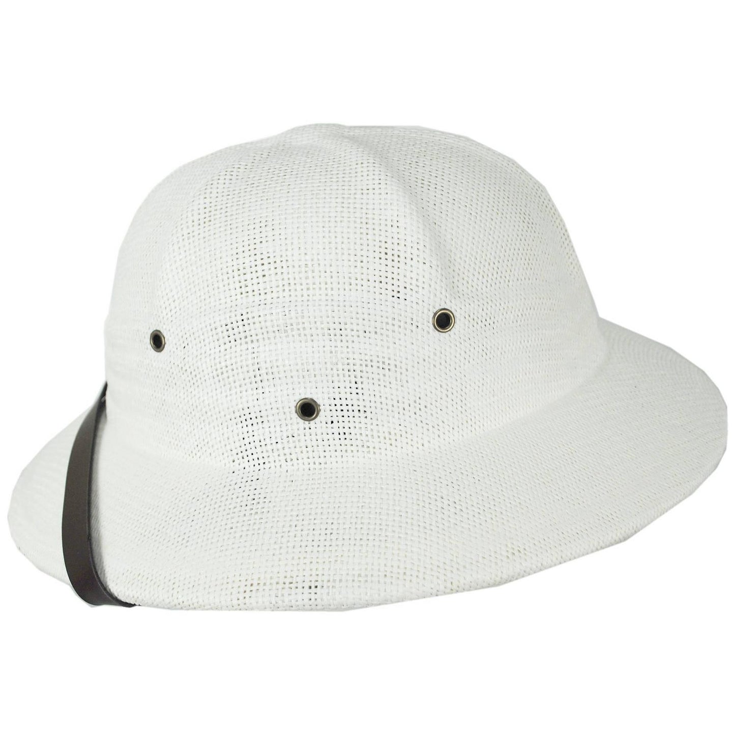 Village Hat Shop | Toyo Straw Pith Helmet | 128800 | profile | WHITE