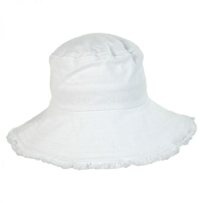 Physician Endorsed | Castaway Cotton Sun Hat | 108708 | front | WHITE
