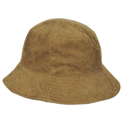 Scala | Verdo Corduroy Bucket Hat | 106413 | profile | CAMEL