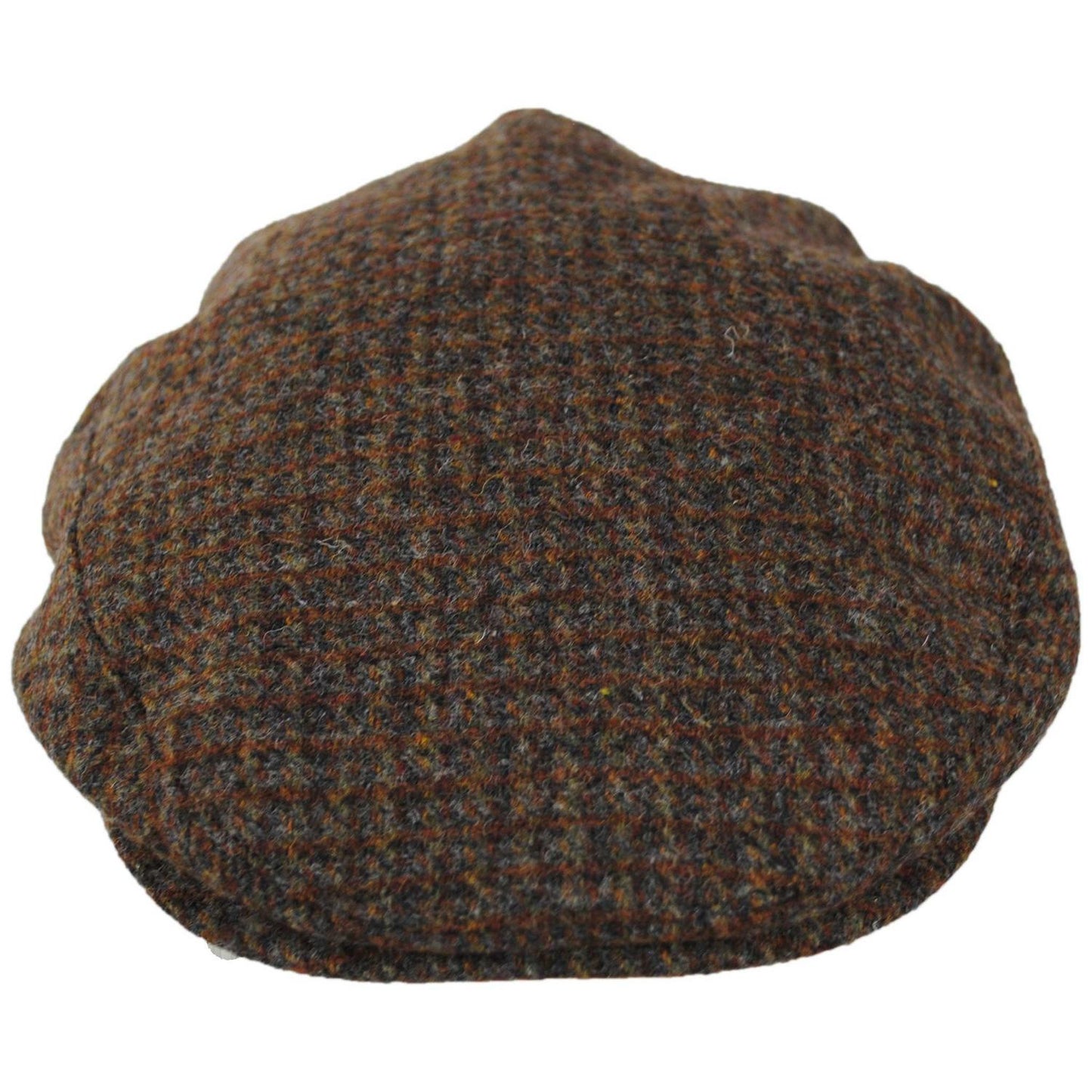 Scala | Tramel Wool Blend Ivy Cap | 160163 | front | BROWN