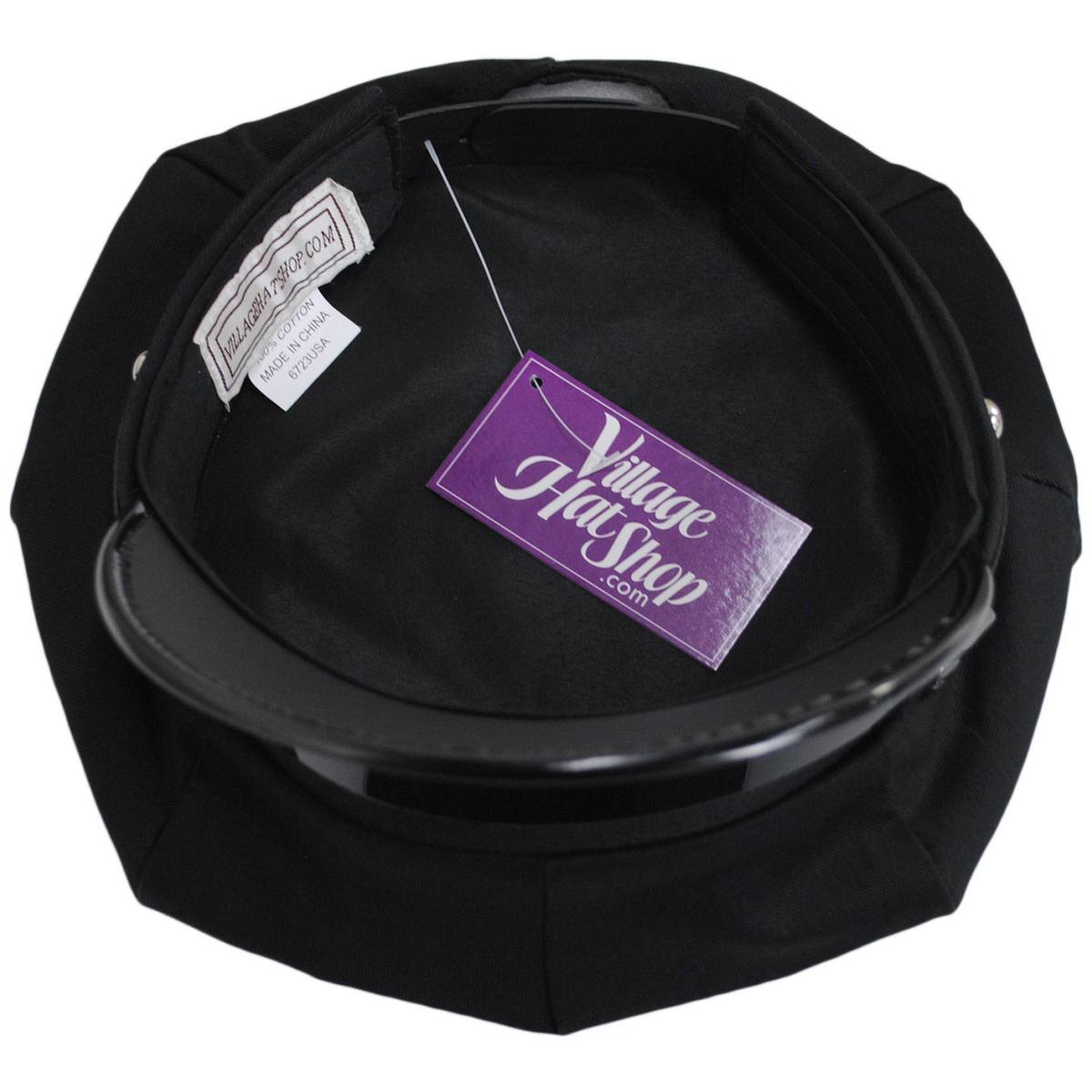 Wholesale Cotton Chauffeur Cap B2B Pre-Pack