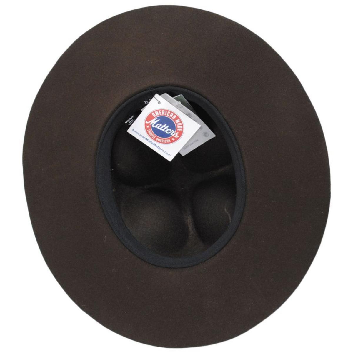 Bailey 1922 | Montana Wool Felt Campaign Hat | 130024 | under | SUDAN