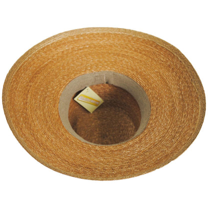 sur la tete | Holly Milan Straw Lampshade Sun Hat | 102232 | under | BLACK