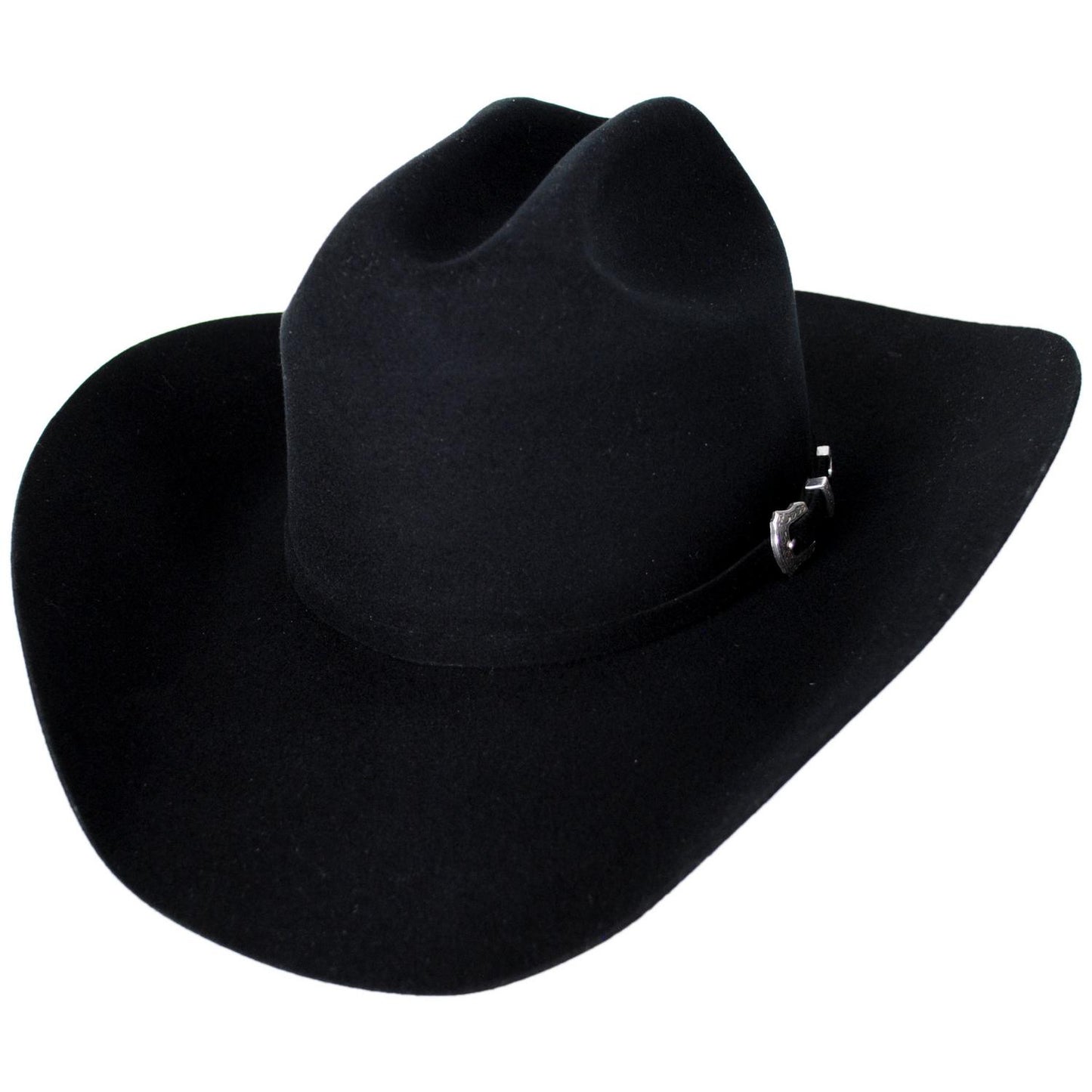 Bailey Western | Pageant II Wool Felt Western Hat | 130135 | lead | BLACK