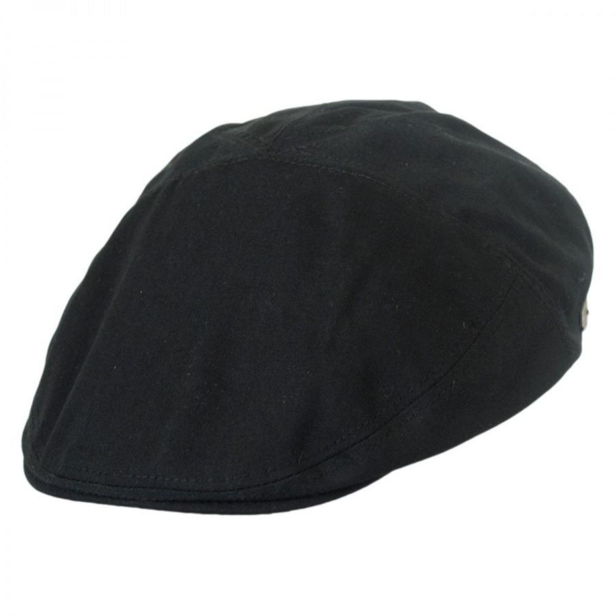 Bailey 1922 | Graham Cotton Blend Ivy Cap | 167137 | lead | BLACK