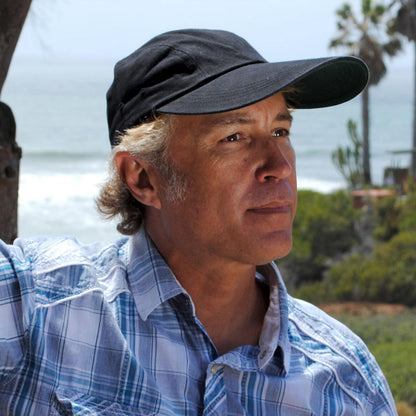 Village Hat Shop | VHS Long Bill Adjustable Baseball Cap | 222440 | lsmone | BLACK