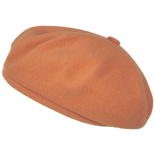 Kangol | Jax Wool Basque Beret - Fashion Colors | 150913FW23 | lead | PAPAYA MILK