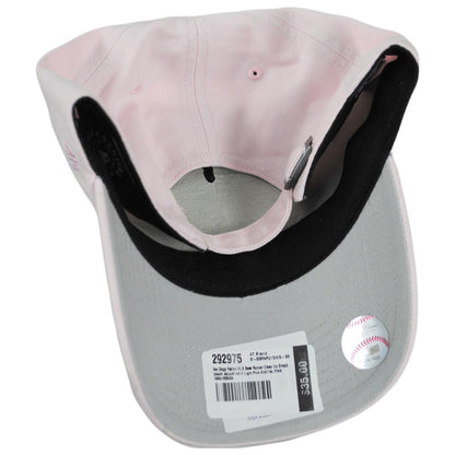 47 Brand | San Diego Padres MLB Tonal Base Runner Clean Up Strapback Baseball Cap Dad Hat | 204431 | under | DIGITAL PINK