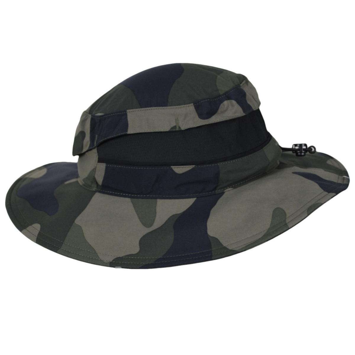 Columbia Sportswear | Bora Bora Printed Booney Hat | 400121 | profile | STONE GREEN MOD CAMO