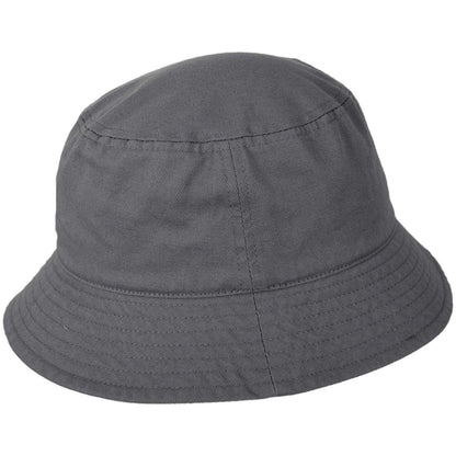 Kangol | Washed Cotton Bucket Hat - Spring Collection | 185701SS | profile | GREY
