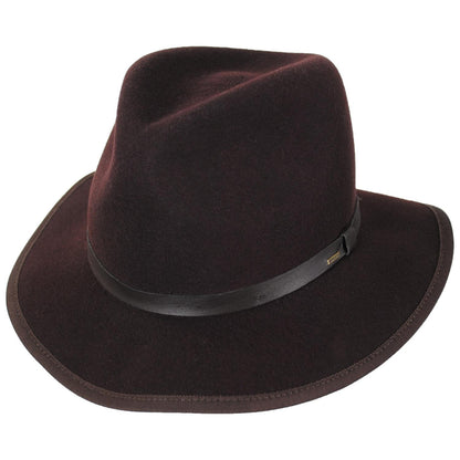 Bailey 1922 | Wanderer Wool Felt Rollable Fedora Hat | 130321 | lead | SHALE