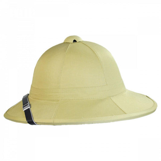 Village Hat Shop | British Wolseley Pith Helmet | 155803 | profile | KHAKI