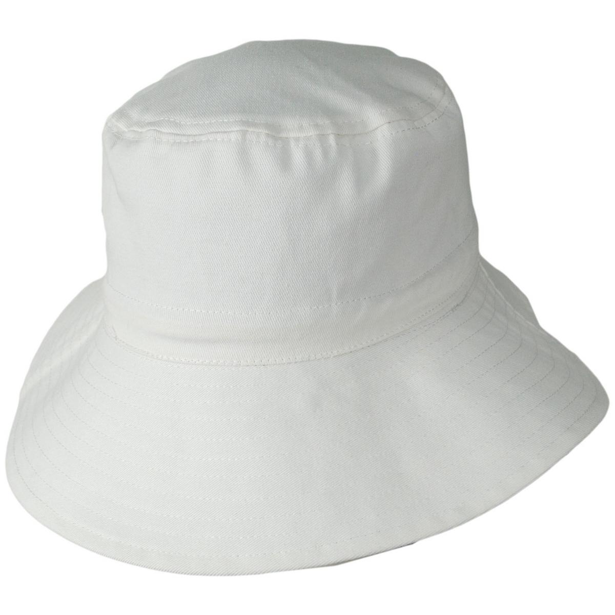 Physician Endorsed | Marie Toile Reversible Cotton Bucket Hat | 108710 | detailone | WHITE/BLUE