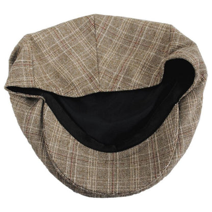Jaxon Hats | Grantville Plaid Ivy Cap | 167574 | under | TAN