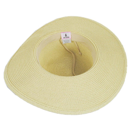 sur la tete | Wholesale Brighton Toyo Straw Sun Hat B2B Pre-Pack | B2B104203 | under | NATURAL