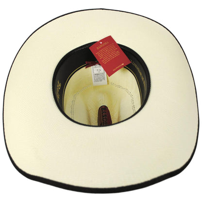Bailey Western | Derren Bangora Straw Western Hat | 127913 | under | IVORY