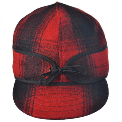 Stormy Kromer | Original Wool Cap | 220700 | front | RED/BLACK