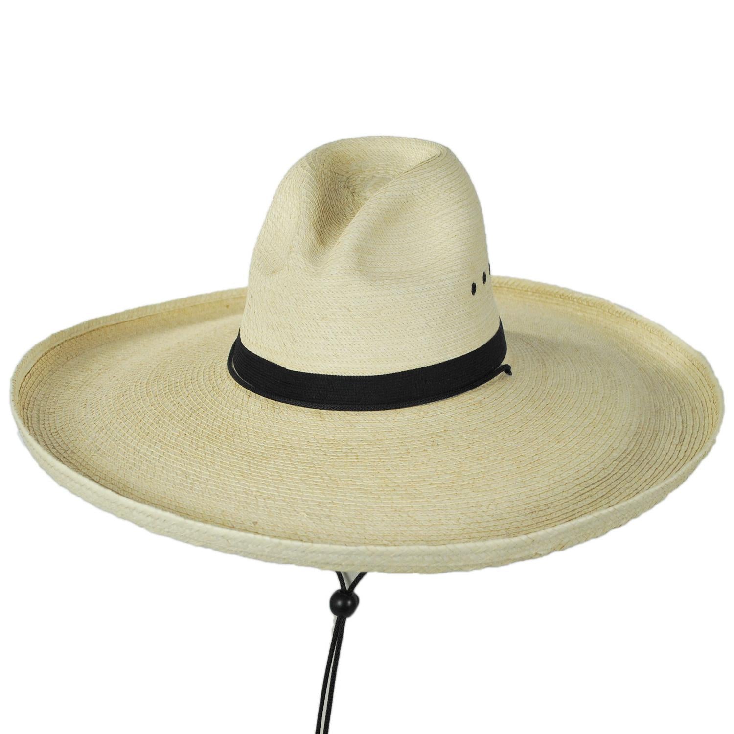 SunBody Hats | Gus Wide Brim Guatemalan Palm Leaf Straw Hat | 128200 | lead | NATURAL