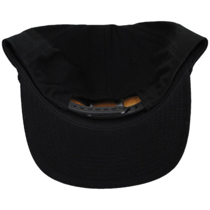 BRIXTON HATS | Lamont Cotton Snapback Baseball Cap | 201887 | under | BLACK