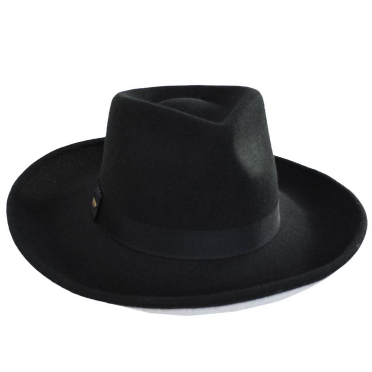 Scala | Dillane ProvatoKnit Rancher Hat | 123440 | lead | BLACK/GREY