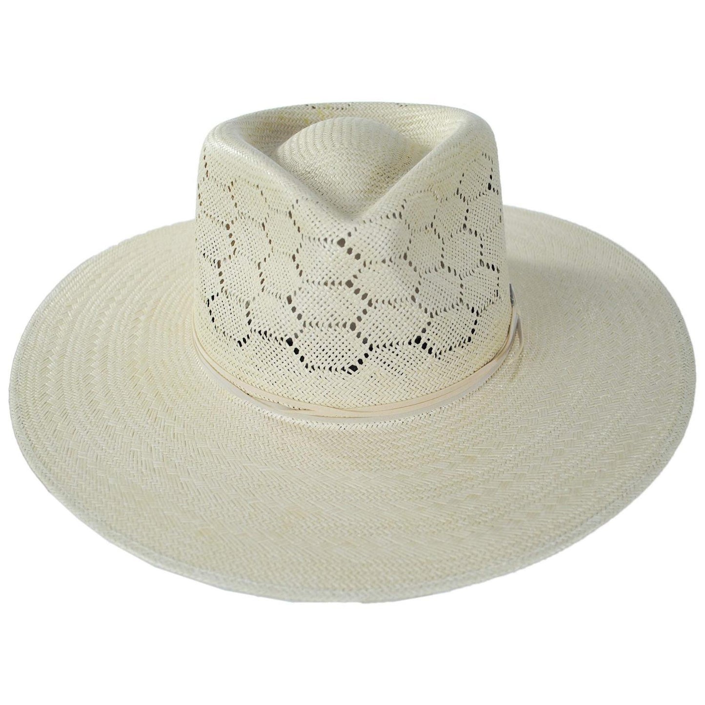 BRIXTON HATS | Porto Toyo Straw Planter Hat | 104068 | front | NATURAL