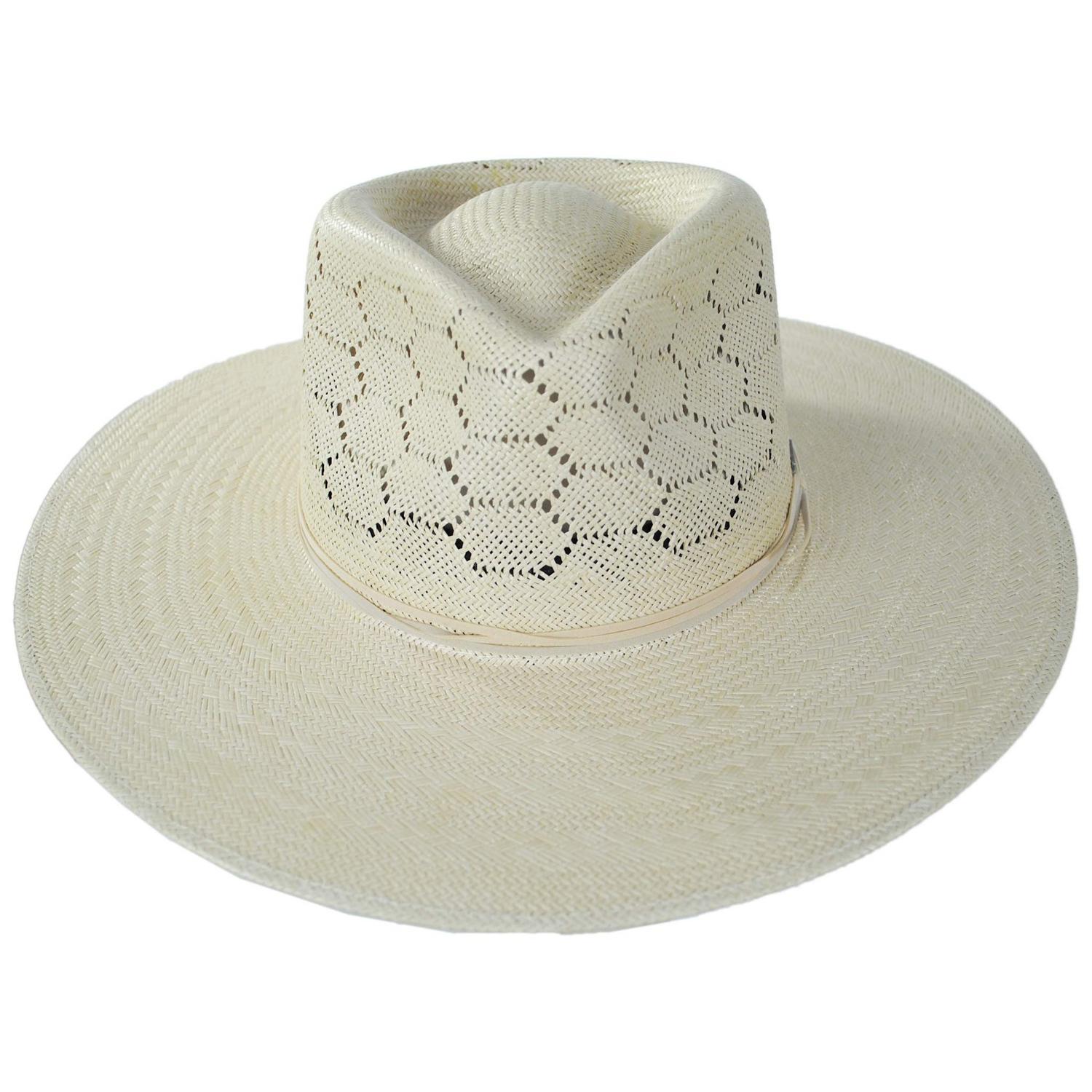 BRIXTON HATS | Porto Toyo Straw Planter Hat | 104068 | front | NATURAL