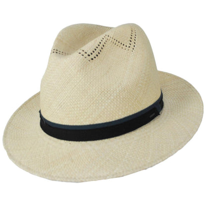 Bailey 1922 | Arion Panama Straw Fedora Hat | 127731 | lead | NATURAL