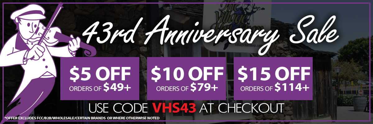 Save up to $15 43rd Anniversary Sale Use Code VHS43 at Checkout